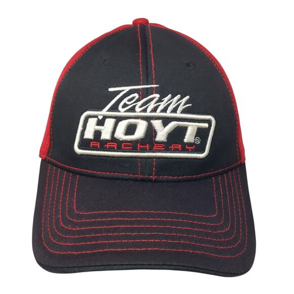 Team Hoyt Archery Strapback Hat Multicolor One Size Embroidered 6 Panel - Picture 1 of 9
